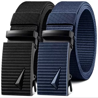 Thắt lưng nam Canvas 312 dây vãi dù siêu bền bảng 3.8cm phong cách thời trang hiện đại khóa tự động