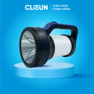 Đèn Pin Sạc Điện Clisun | Đèn Pin Tích Điện Chiếu Sáng 360 Độ Liên Tục 17H Tuổi Thọ Cao 15W