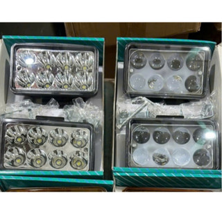 Đèn led trợ sáng Runlai 8 mắt màu trắng siêu sáng.