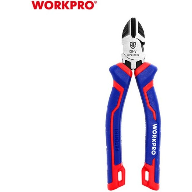 Kìm cắt trợ lực bằng thép Cr-V cao cấp WORKPRO WP231022 - 160mm 6 inch WP231066 - 180mm (7 inch) - Hàng chuẩn chính hãng