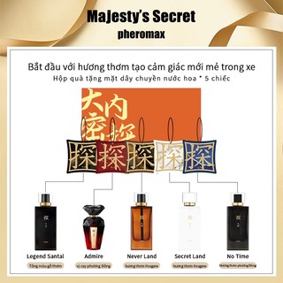 Mặt dây chuyền hương liệu ô tô 5 trong 1,Nước hoa ô tô cao cấp khử mùi hiệu quả lưu hương lâu,chống say xe