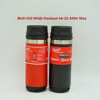 Bình giữ nhiệt Milwaukee giữ nhiệt nóng lạnh 24h an toàn sử dụng chất liệu inox kết nối được PACKOUT