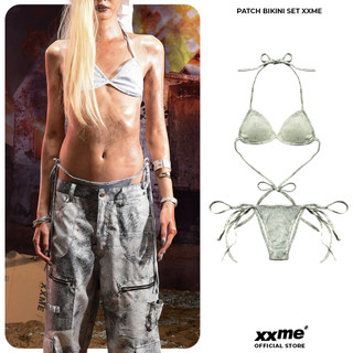Combo Patch Bralette ( Có Mút ) + Patch Panties - Màu Fullprint