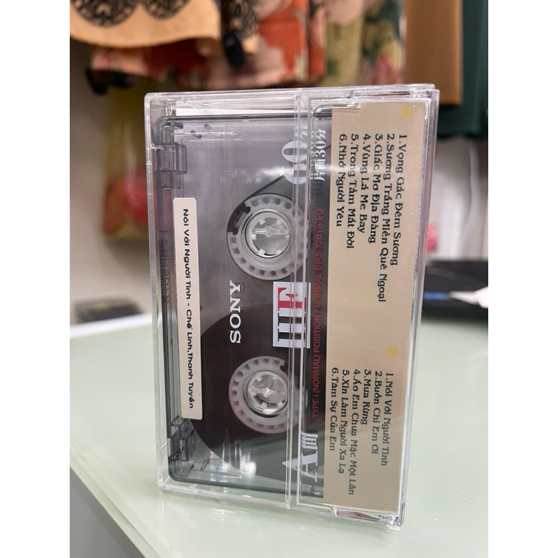 Băng Cassette Chế Linh, Thanh Tuyền - Nói Với Người Tình