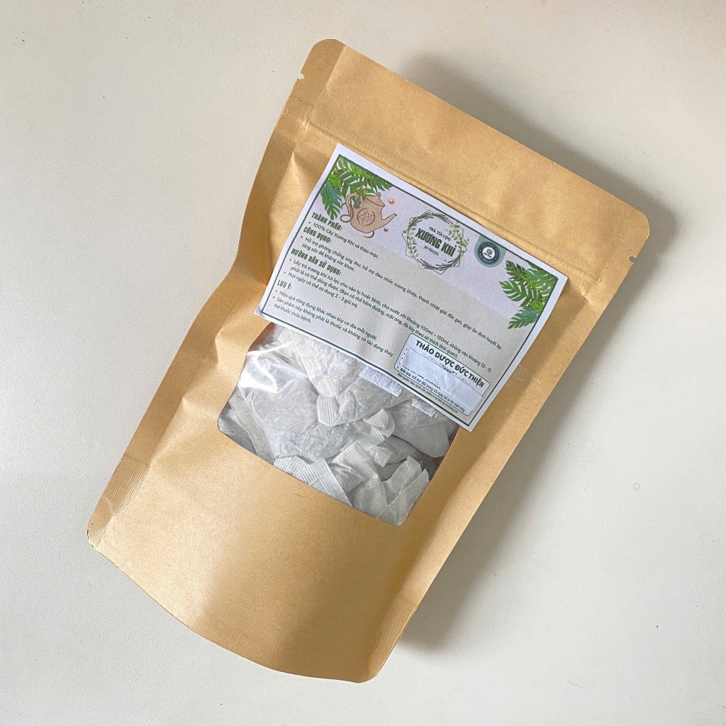 Trà Xương Khỉ Túi Lọc (Cây Bìm Bịp) Đức Thiện (30 Gói) - Hỗ Trợ Ung Thu, Đau Xương Khớp,Men Gan Cao