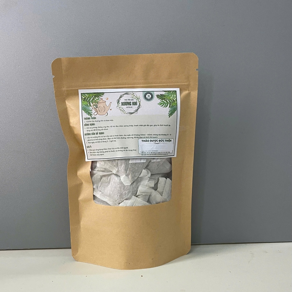 Trà Xương Khỉ Túi Lọc (Cây Bìm Bịp) Đức Thiện (30 Gói) - Hỗ Trợ Ung Thu, Đau Xương Khớp,Men Gan Cao
