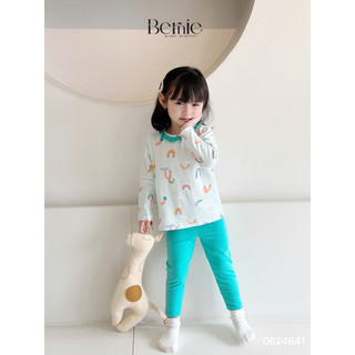Bộ thu cotton cho bé gái hoạ tiết mickey dễ thương (9-23kg) N033