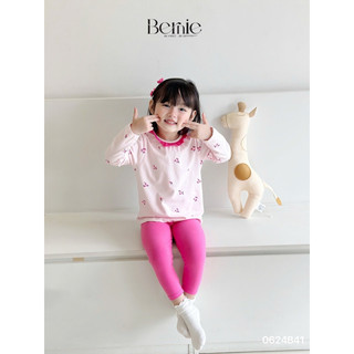 Bộ thu cotton cho bé gái hoạ tiết mickey dễ thương (9-23kg) N033