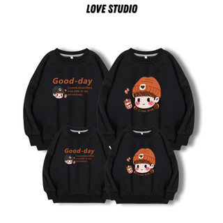 Áo gia đình thu đông,áo Hoodie Sweater mẫu Good day chất Nỉ Bông 100% Cotton Premium đủ size Local Brand L66