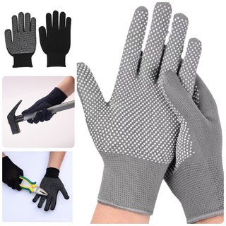 [GIÁ SỈ] SET 30 ĐÔI Găng Tay Lao Động Có Hạt Cao Su Chống Trơn Trượt Cao Cấp - Găng Tay Bảo Hộ Độ Bám Cao Cho Thợ Cơ Khí