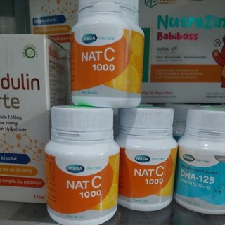 Nat C 1000mg _ Bổ sung vitaminC 1000mg( lọ 30 viên )