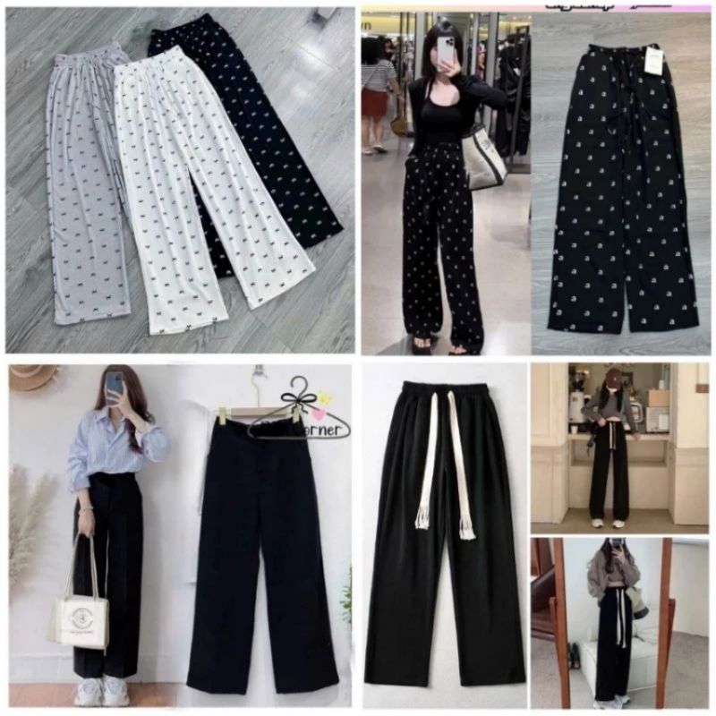 Tổng Hợp Các Mẫu Quần Nữ Form Rộng Hot Nhất Hiện Nay