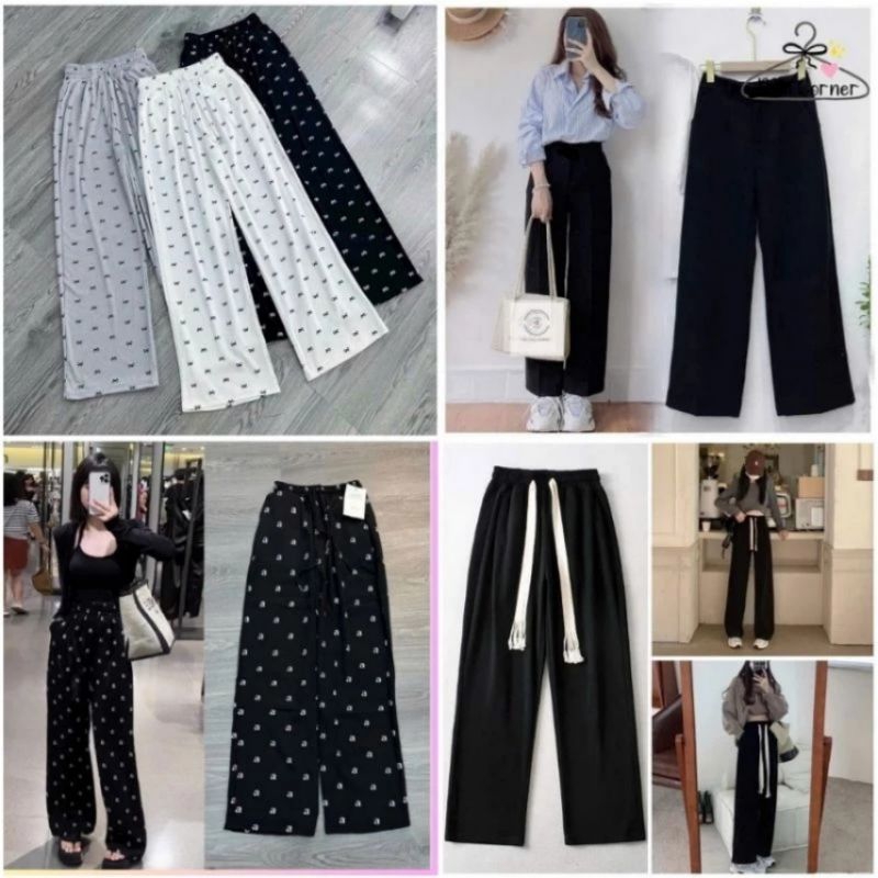 Tổng Hợp Các Mẫu Quần Nữ Form Rộng Hot Nhất Hiện Nay