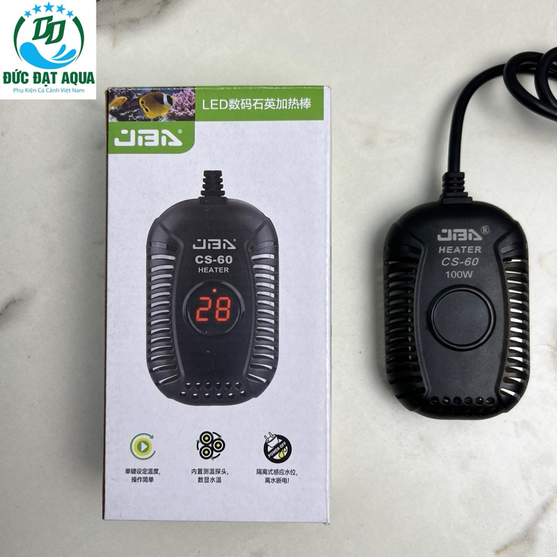 Sưởi bể cá mini CS-600 thiết kế nhỏ gọn sang trọng công xuất 50w-100w-150w 5