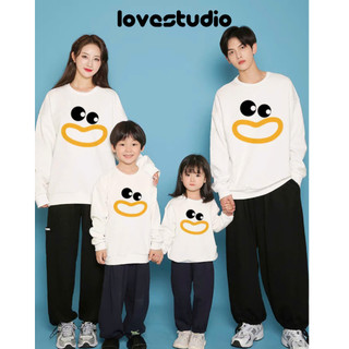Áo gia đình thu đông,áo Hoodie, Sweater mẫu Vui Nhộn chất Nỉ Bông 100% Cotton Premium đủ size Local Brand L66 [A284]