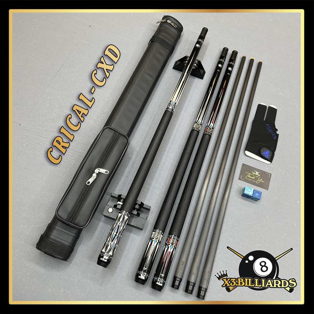 [Hàng Chính Hãng] Cơ Bida Lỗ Carbon CRICAL CXD Gậy Bi A Ngọn Full ...