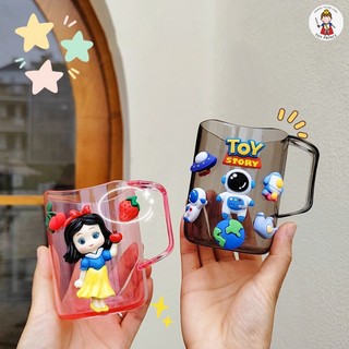 CỐC ĐÁNH RĂNG SÚC MIỆNG KUROMI / MELODY / PHI HÀNH GIA DỄ THƯƠNG CHẤT LIỆU CAO CẤP KÈM STICKER VÀ BÀN CHẢI