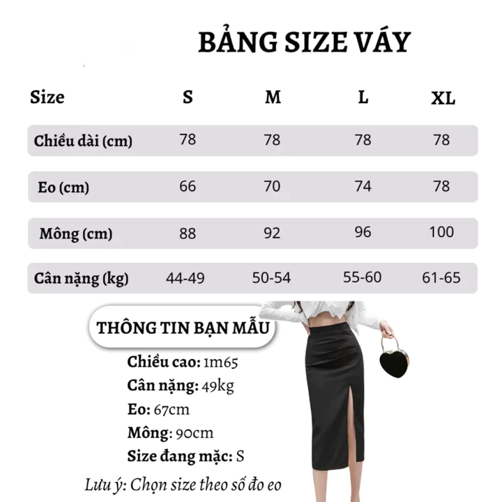 Chân Váy Bút Chì Công Sở LUCI CV013 - Chân Váy Ôm Dáng Dài 80cm Xếp Ly Sườn Xẻ Tà Vải VinTech Cao Cấp Phối Áo Kiểu Nữ
