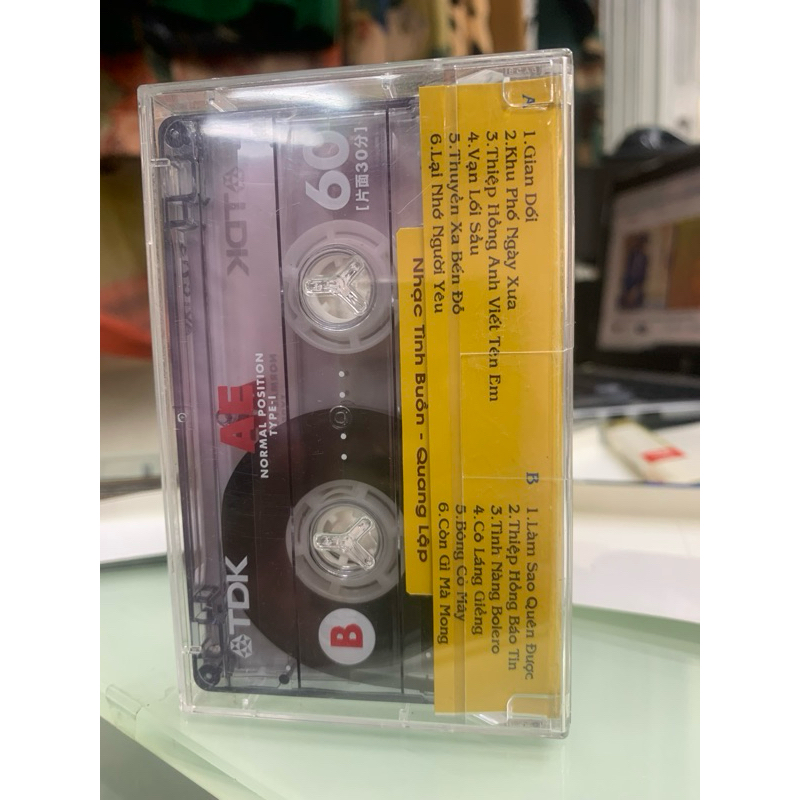 Băng Cassette Quang Lập - Chọn List nhắn tin cho shop
