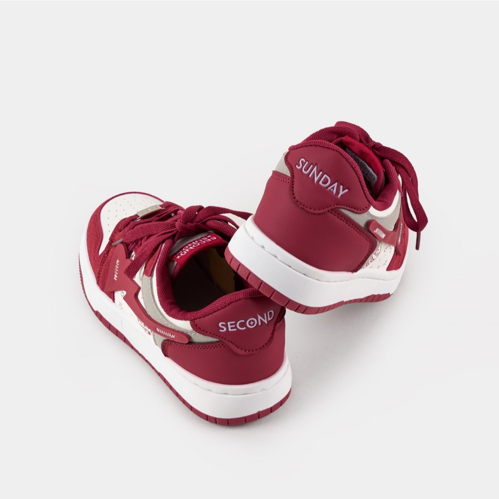Ảnh Giày Thể Thao Sneaker Nam Nữ Unisex Second Sunday Đế Tăng Chiều Cao 4cm 4
