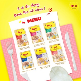 [ thanh lý ] Pate Delite [ 70g ] có 21 vị đa dạng cho Mèo/ Pate Me-O Delite Thailand - Thức ăn dạng ướt__