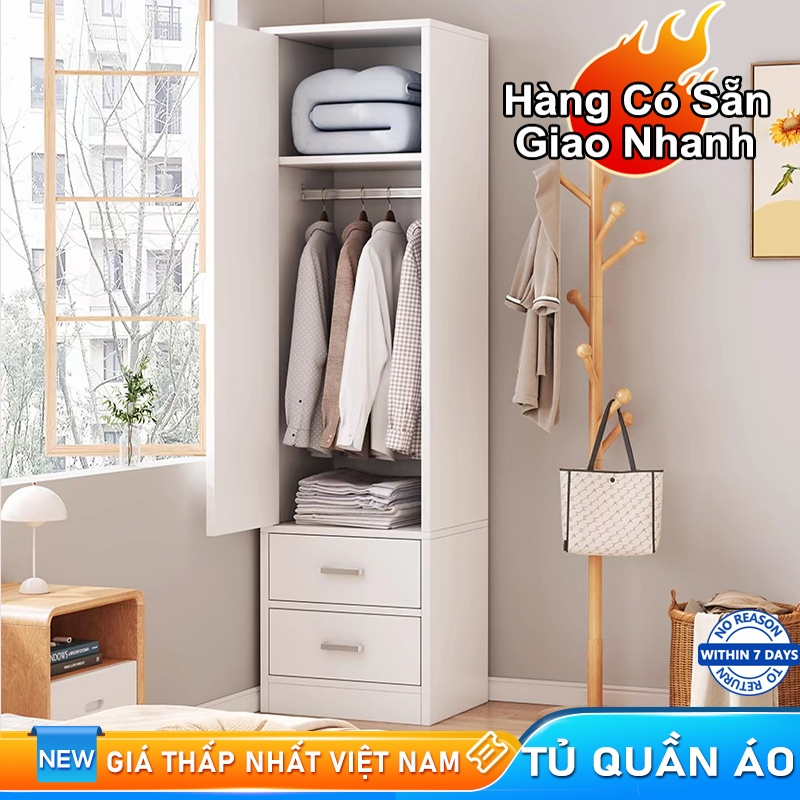 Bali Tủ Gỗ Đa Năng Mdf Tủ Đựng Quần Áo