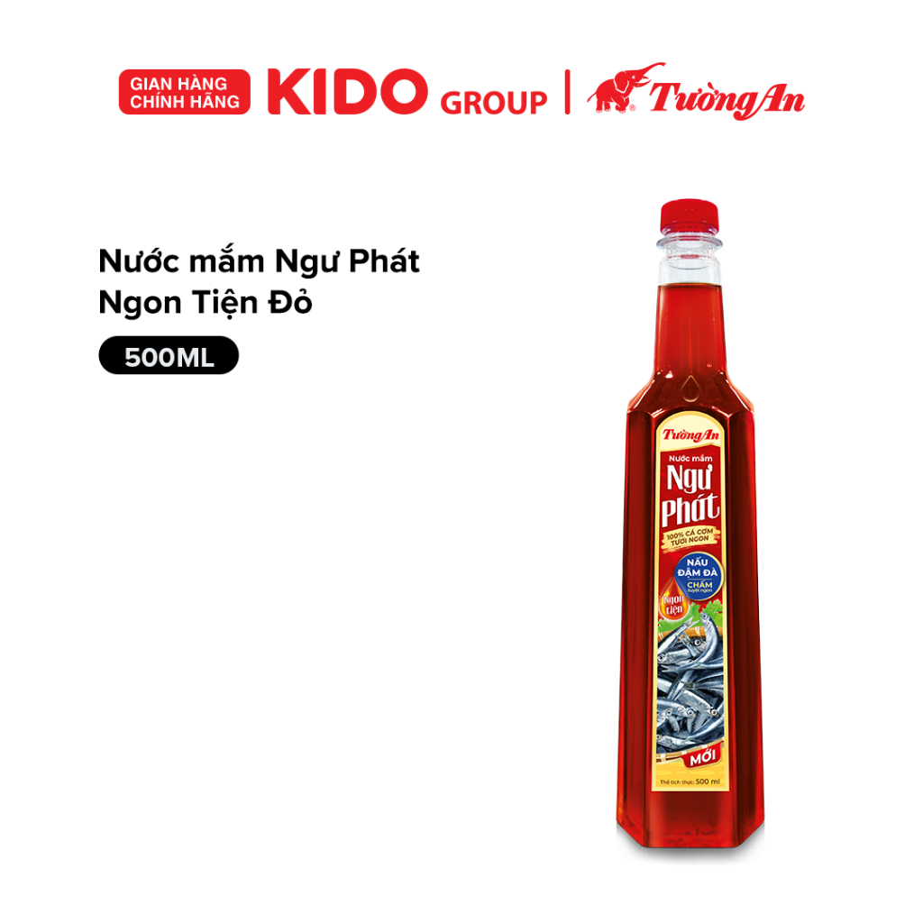 Combo 2 chai Nước Mắm Ngư Phát Ngon Tiện Đỏ 500ml