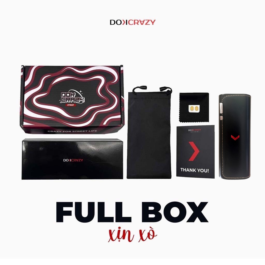 Ảnh Kính mát thời trang DOKCRAZY IVYY Streetwear Hot Trend, Nhựa sinh học cao cấp, Unisex, chống UV400 4