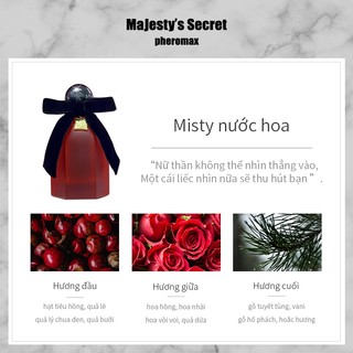 Nước Hoa Nữ Majesty's Secret Pheromax EDP 75ml, Hương Hoa Phương Đông,Hương hoa hồng ,Hương Hoa Tự Nhiên,Quà Tặng Nữ