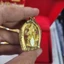 Mặt Dây Chuyền Ganesha Chất Liệu Vàng 5K Kích Thước 3Cm Sang Trọng