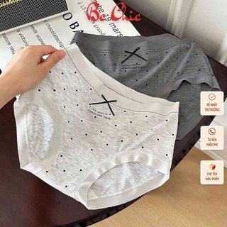 QUẦN LÓT COTTON NỮ CAO CẤP CHẤM BI 50S - QUẦN CHIP NỮ CẠP CAO BC_CHIC