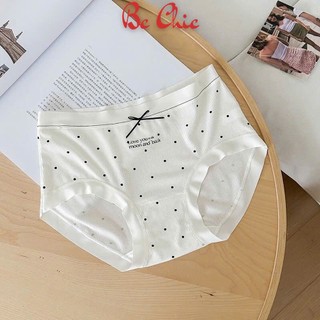 QUẦN LÓT COTTON NỮ CAO CẤP CHẤM BI 50S - QUẦN CHIP NỮ CẠP CAO BC_CHIC