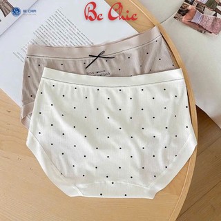 QUẦN LÓT COTTON NỮ CAO CẤP CHẤM BI 50S - QUẦN CHIP NỮ CẠP CAO BC_CHIC