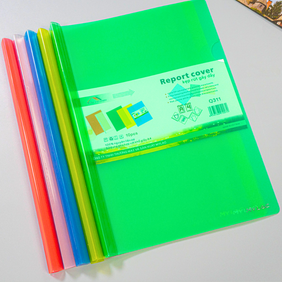 Kẹp rút gáy A4 Mylac ML1007, kẹp tài liệu kích thước A4 chính hãng ...