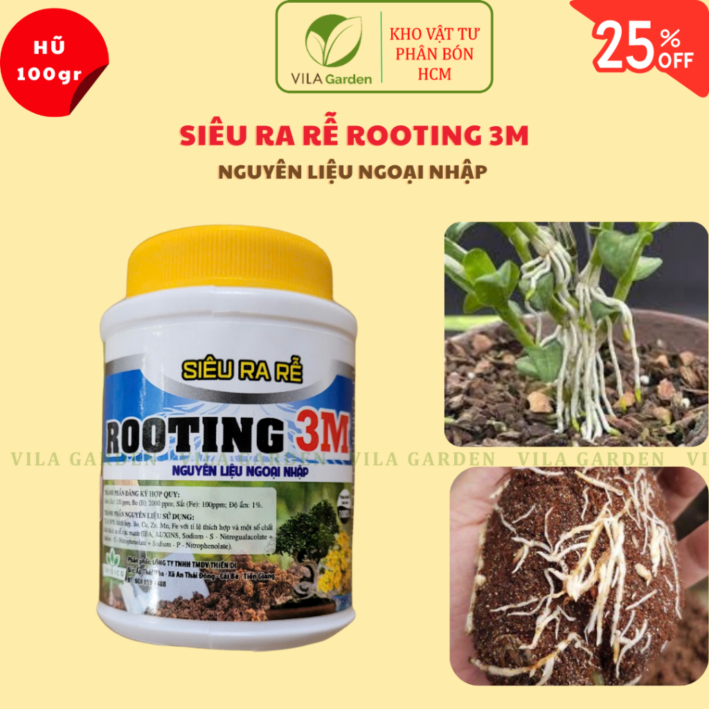 Kích rễ - Siêu Ra rễ cực mạnh Rooting 3M Thiên Di - 100gram (VILA ...