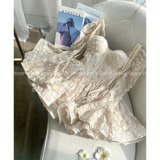 [HAN’S STORE ] VÁY REN HOA TAY LOE FORM SIÊU XOÈ BỒNG BỀNH( ẢNH THẬT)