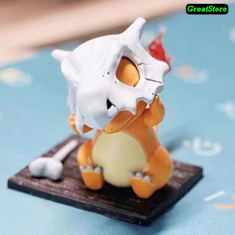 [ Sẵn ] Mô hình Pokémon Cubone cởi mũ được Pokémon Cubone Figure 8cm ...