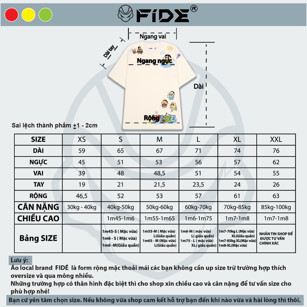 Ảnh Áo thun FIDE SHIN Bút Chì phông unisex form rộng local brand nam nữ cổ tròn oversize - AT104 3
