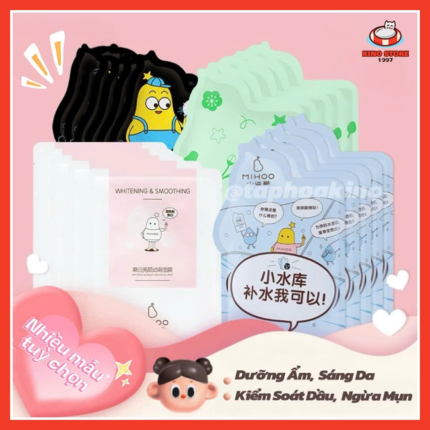 Mặt Nạ Dưỡng Trắng Da Mihoo Dưỡng Ẩm Sâu, Phục Hồi Sáng Da Tiểu Mơ Hồ ...