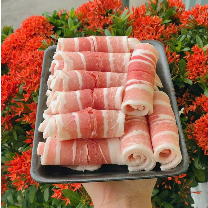 [GIAO HỎA TỐC HCM] - BA RỌI HEO KHÔNG DA BÀO MỎNG - 500GR | Shopee Việt Nam