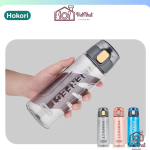 Bình Nước Cao Cấp 700ml Hokori 0082, Bình nước thể thao Việt Nhật Cao Cấp