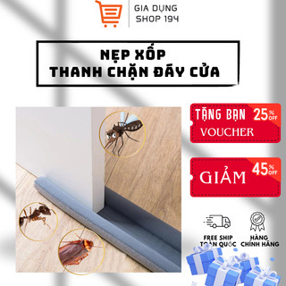 Nẹp Xốp Thanh Chặn Đáy Cửa Chắn Gió Chắn Bụi , Chắn Gió Điều Hoà Siêu Tiện Lợi
