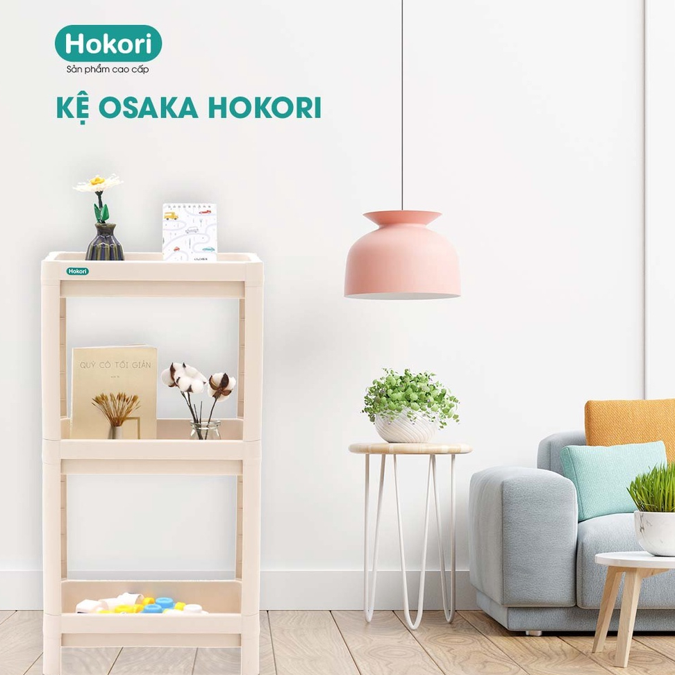 Kệ Để Đồ Đa Năng Osaka Hokori, Nhựa Việt Nhật Kệ Để Đồ Decor Nhà Cửa Xinh Xắn 5529