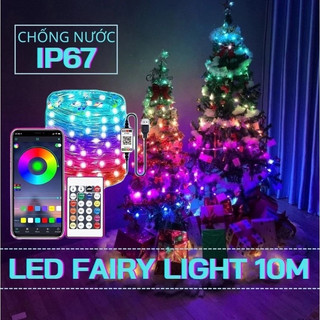 Đèn Led Giọt Lệ Dài 10m,Có Remote Điều Khiển Kết Nối App kháng nước