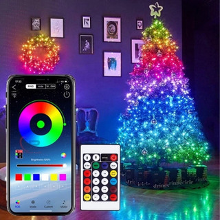 Đèn Led Giọt Lệ Dài 10m,Có Remote Điều Khiển Kết Nối App kháng nước