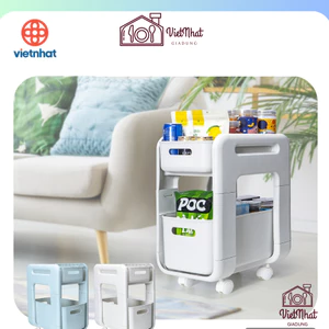 Kệ trượt đa năng có bánh xe Hokori Nhựa Việt Nhật 5588