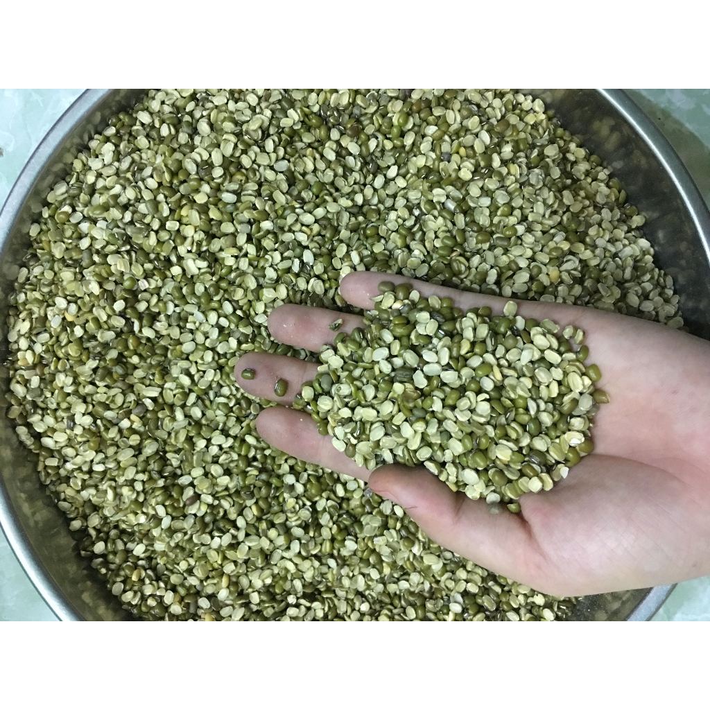 1KG ĐẬU XANH CÀ CÒN VỎ/ ĐỖ XANH CÀ CÒN VỎ HÀNG CHUẨN ĐẸP _ Nấu xôi, nấu cháo, nấu chè, làm bánh nongsangiasi.Tín phat