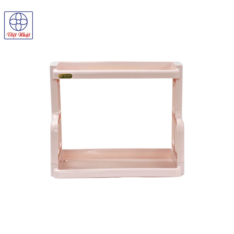 Kệ gia vị chữ H nhựa Việt Nhật (5566), kệ đựng đồ nhà tắm, úp chén bát 2 tầng đa năng tiện ích Tổng Kho Gia Dụng 86