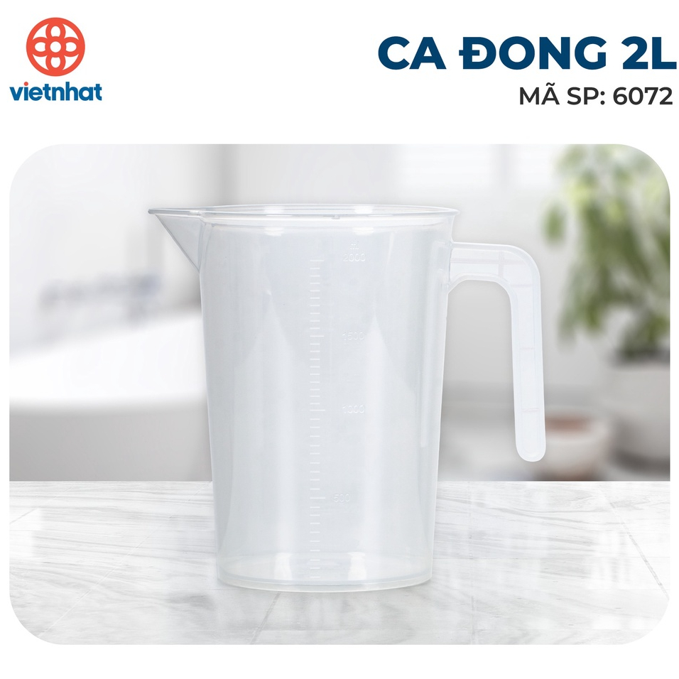 Ca Đong Nước Việt Nhật, Ca nước 1L 2L 3L, Ca nước việt nhật dùng để pha chế đồ uống tiện lợi