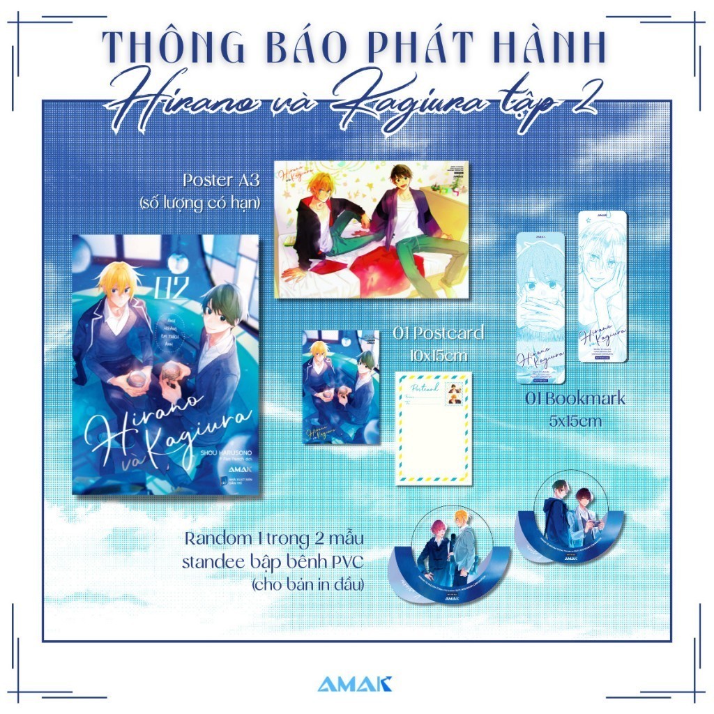 Ảnh Sách - Hirano và Kagiura ( Lẻ/Tùy chọn) 1